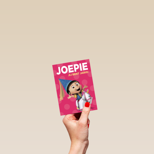 minions joepie jij bent jarig agnes