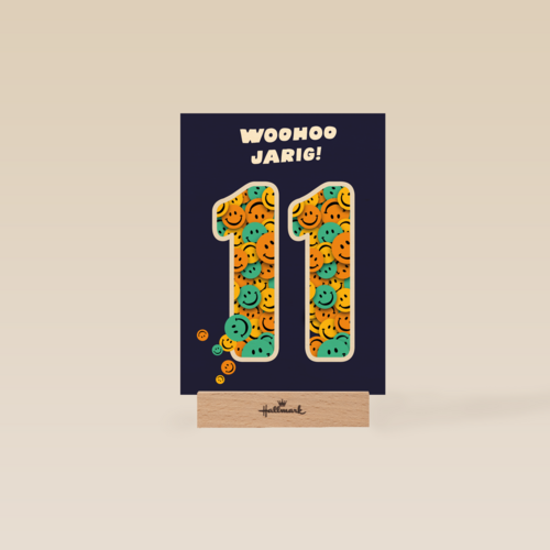 Woohoo jarig 11 jaar