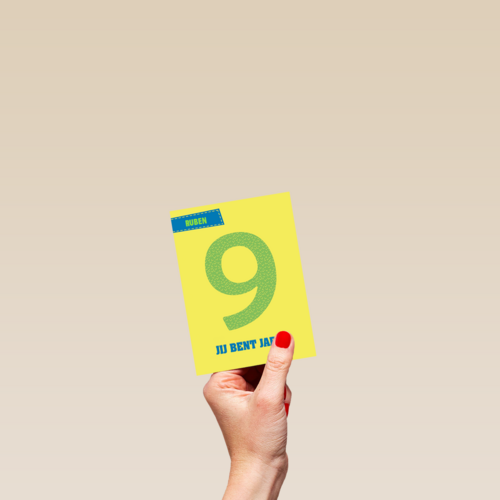 9 jaar gefeliciteerd