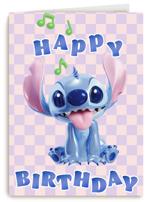 Stitch Happy Birthday