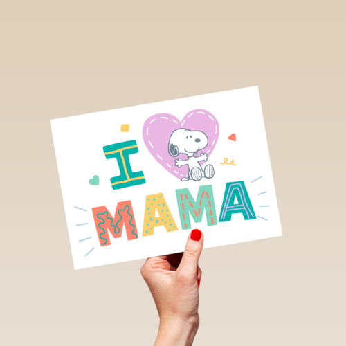 I love Mama Snoopy