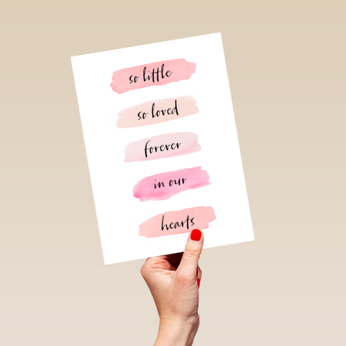 zwangerschap moeilijke momenten so little so loved