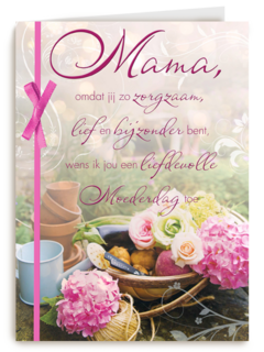 mama omdat jij zo zorgzaam bent
