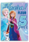 Frozen verjaardagskaart 5 jaar