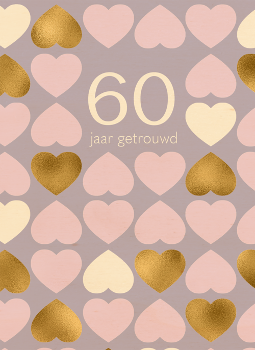 Houten Kaart Huwelijksjubileum | Houten Kaart Hallmark | Huwelijksjubileum | Love Story Harten Jaar Getrouwd