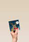 Kerstkaart Rudolph the red nose reindeer
