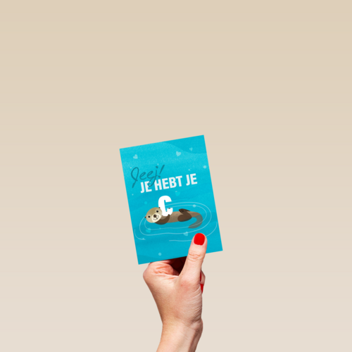 zwemdiploma kaart jeej je hebt je c