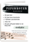 sinterklaas kaart recept pepernoten bakken 100 gram boter