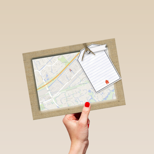 googlemaps verhuisd naar het volgende adres