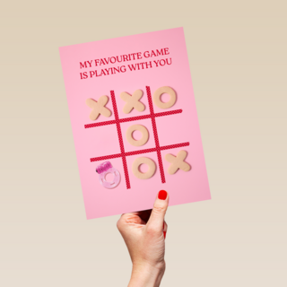 My favourite game is playing with you