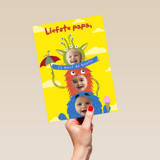 Vaderdag fotokaart liefste papa