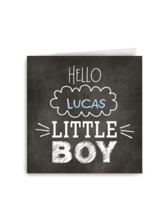 hello little baby boy