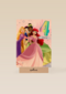 Verjaardagskaart 4 jaar Disney prinsessen