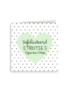 gefeliciteerd trotse opa en oma