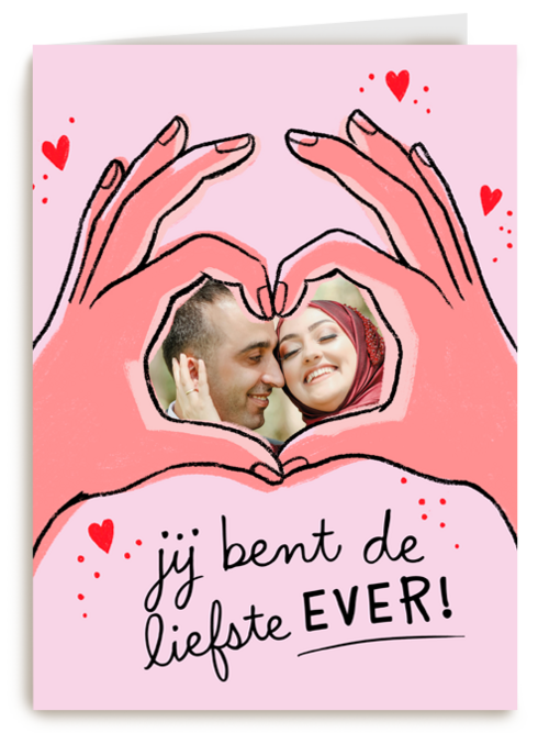 fotokaart Jij bent de liefste ever