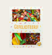 Brievenbus Snoep Cadeau Mix Gefeliciteerd!  