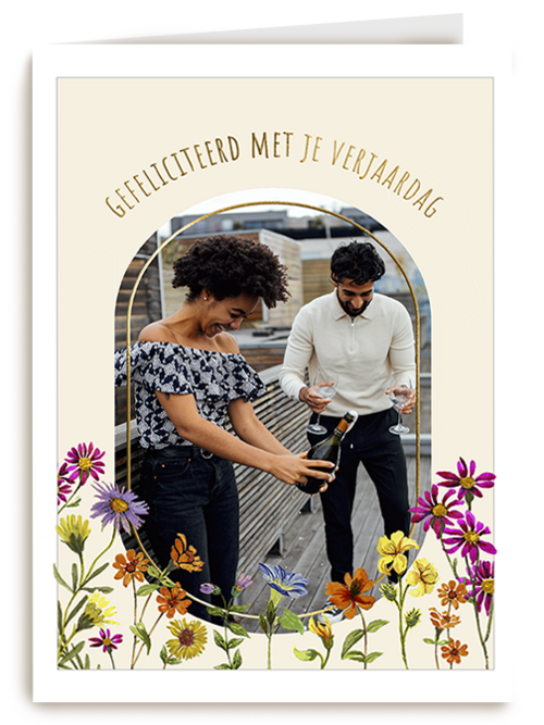 Verjaardagskaart Hallmark | Verjaardagskaart Vrouw Bloemen En Foto