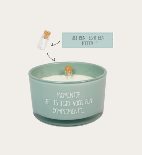 My Flame Geurkaars Complimentje