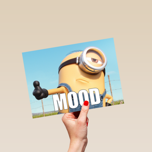 beterschapskaart minions mood