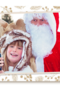 kerstman fotokaart