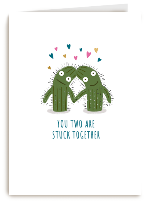 You two are stuck together
