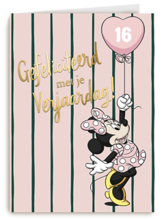 Minnie Mouse Gefeliciteerd leeftijd