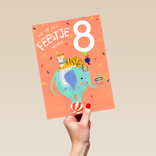 Dat is een feestje waard verjaardagskaart