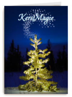 kerstkaart kerstmagie