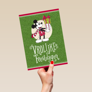 Mickey vrolijke feestdagen