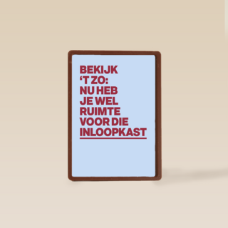 Ruimte voor inloopkast AndC