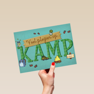 kamp kampvuur kompas
