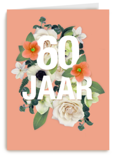 boeket voor zestig jaar