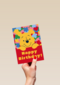 Winnie The Pooh Happy Birthday red