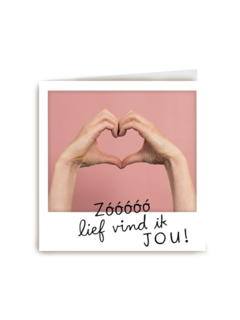 polaroid zooo lief vind ik jou
