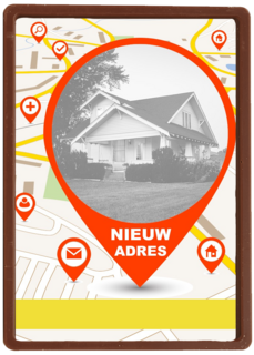 nieuwe woning nieuw adres google maps