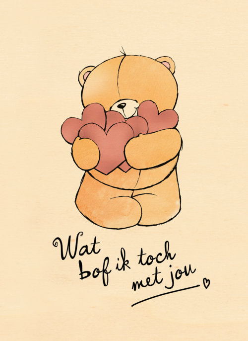 Houten Kaart Vaderdag Liefde Moederdag Valentijn | Hallmark | Houten Kaart Hallmark | Vaderdag Liefde Moederdag Valentijn | Wat Bof Ik Toch Met