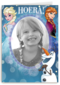 hoera een frozen kaart speciaal voor jou