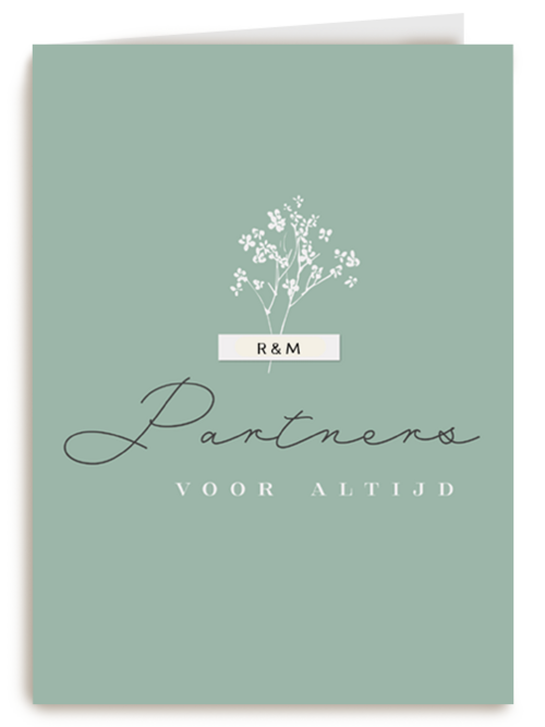 partners voor altijd met deze mooie kaart