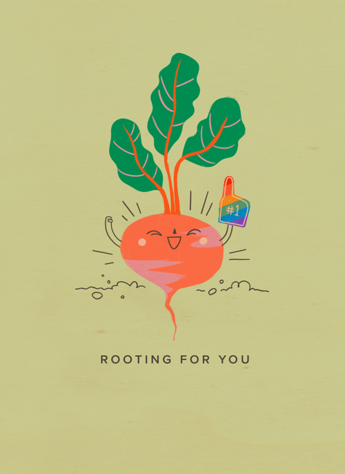 Houten Kaart Liefde | Houten Kaart Hallmark | Liefde | Rooting For You Pride