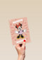 Verjaardagskaart Minnie Mouse gefeliciteerd