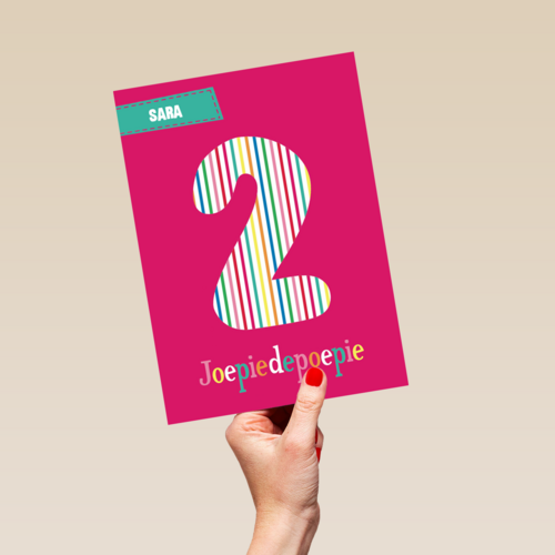 joepie jij bent 2 jaar
