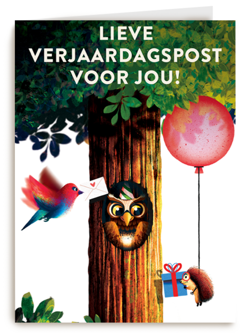 Lieve verjaardagpost voor jou
