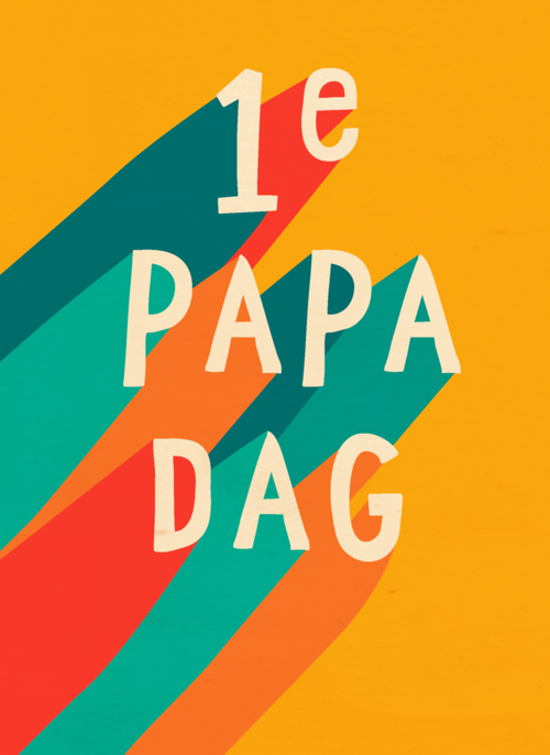 vaderdag kaart hip 1e papa dag