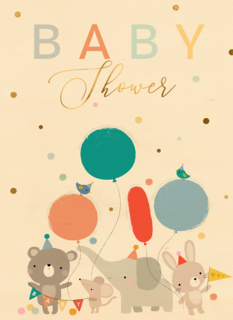 Babyshower Dierenfeest