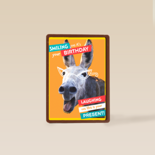 Smiling cos its your birthday