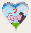 Ballon Dikke Kus Schaap Multi