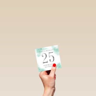 jullie delen al 25 jaar de liefde met elkaar