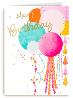 Happy Birthday Ballonnen