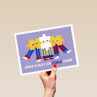 Kinderpostzegels Samen Stukje Leuker