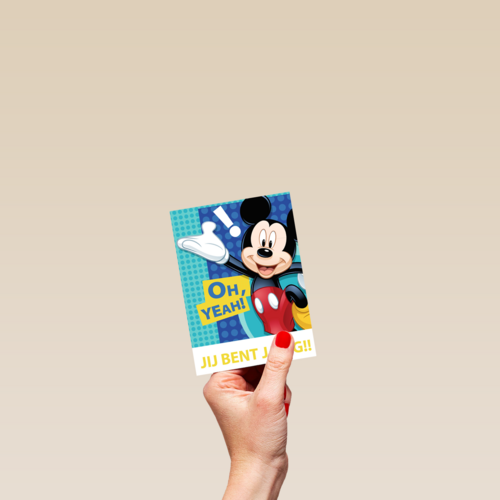 oh yeah jij bent jarig met mickey
